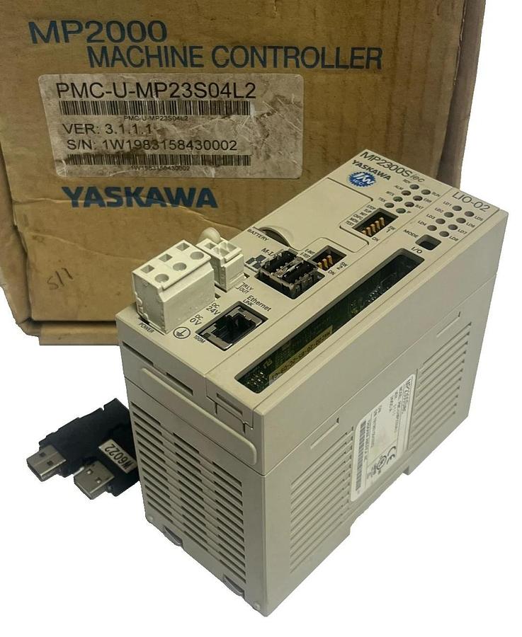 Used YASKAWA PMC-U-MP23S04L2 MP2300Siec 4-Axis Machine Controller Ver 3.1.1.1 (read)