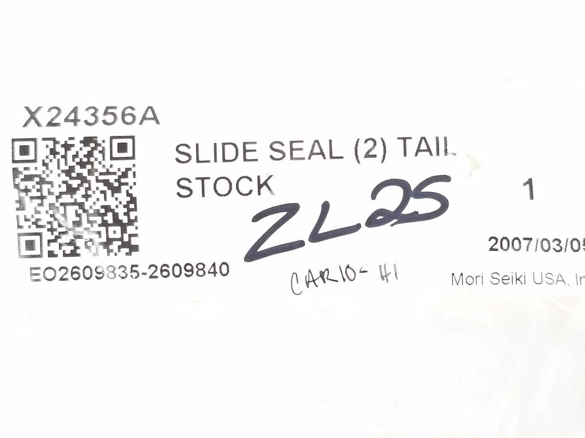 Used NEW MORI SEIKI X24356A SLIDE SEAL