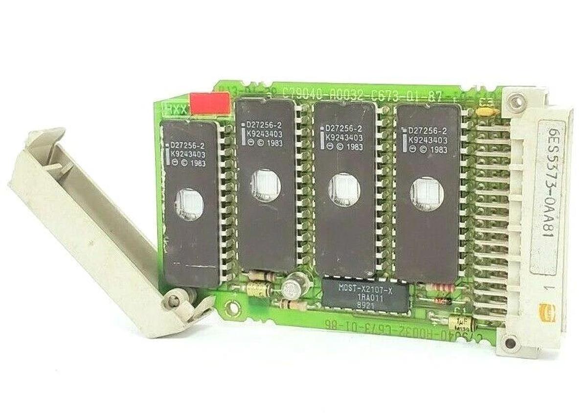 Used SIEMENS 6ES5-373-0AA81 MEMORY MODULE EPROM 6ES5373-0AA81, 6ES53730AA81