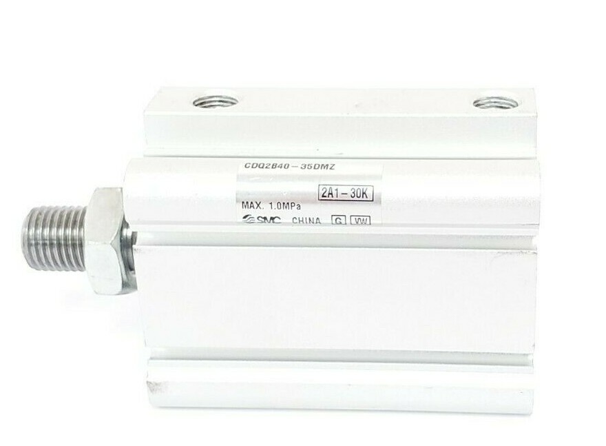 Used NEW SMC CDQ2B40-35DMZ COMPACT CYLINDER CDQ2B4035DMZ MAX. 1.0MPa