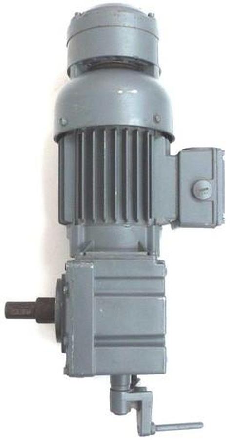 Used EBERHARD BAUER D-73734, NO. 1743417-18 GEAR MOTOR DK74 SZ2-KZ/178-V3209-AS/M
