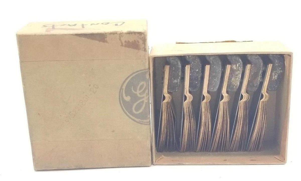 Used LOT OF 6 GENERAL ELECTRIC 9752218GI-20 CONTACTS 9752218G120