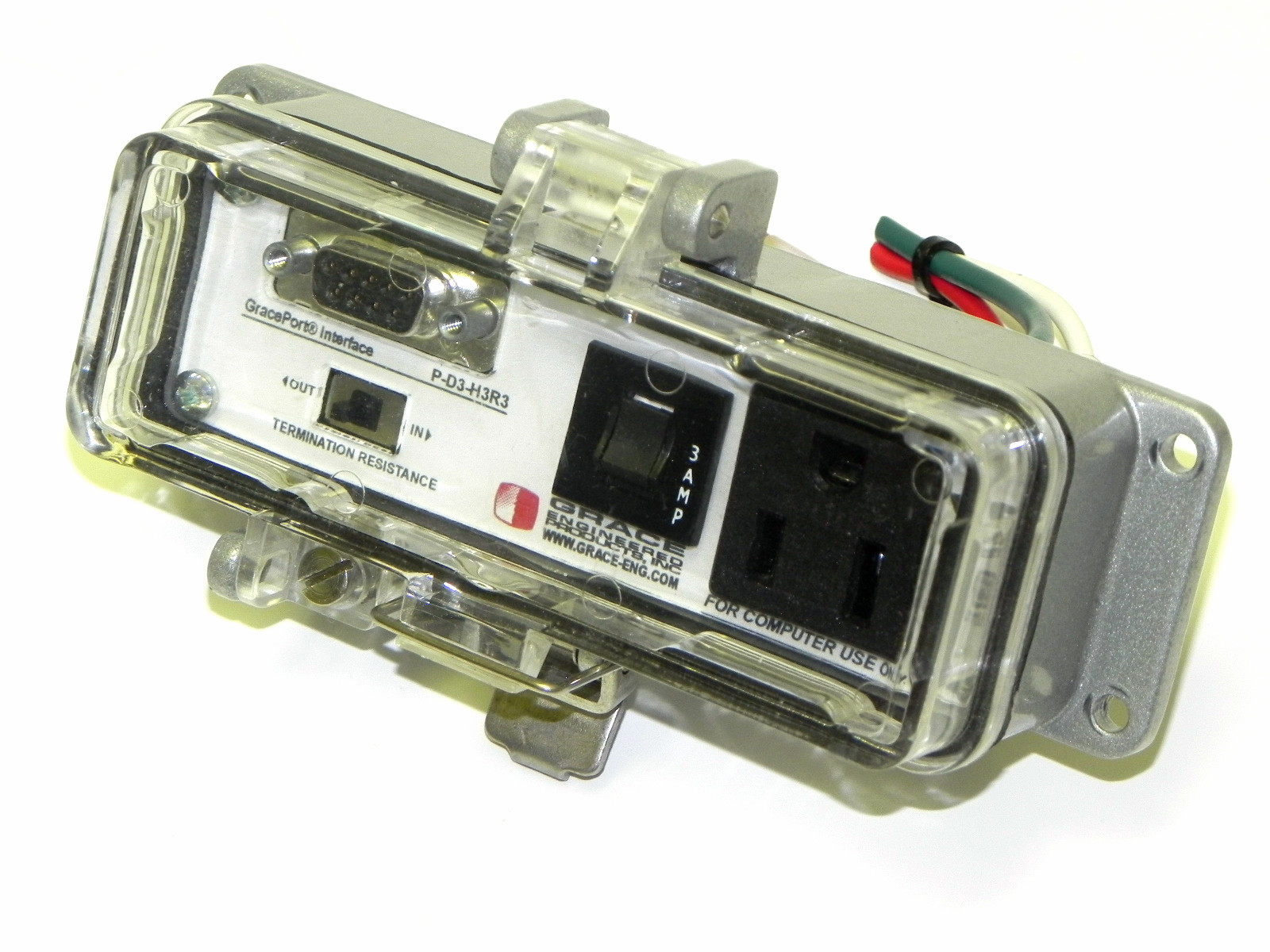 Used NEW GRACE P-D3-H3R3 GRACEPORT INTERFACE PD3H3R3, 120VAC, 3A