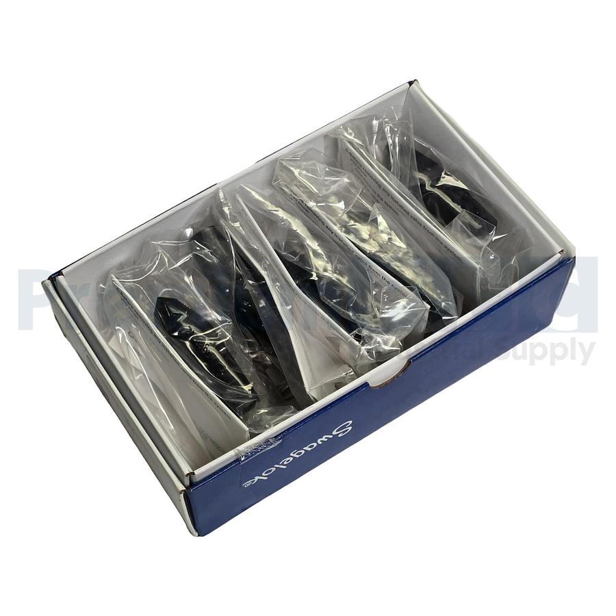 Used BOX OF 5 SWAGELOK SS-43GS4 STAINLESS STEEL 40G SERIES BALL VALVE 1/4" TUBE NSMP