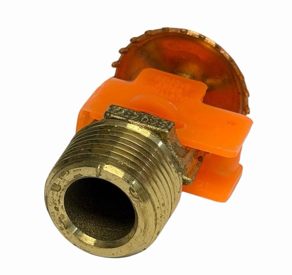 Used (20) TYCO TY4151 Upright Sprinklers | SR | 8.0K | Brass | 155F | 57-590-1-155