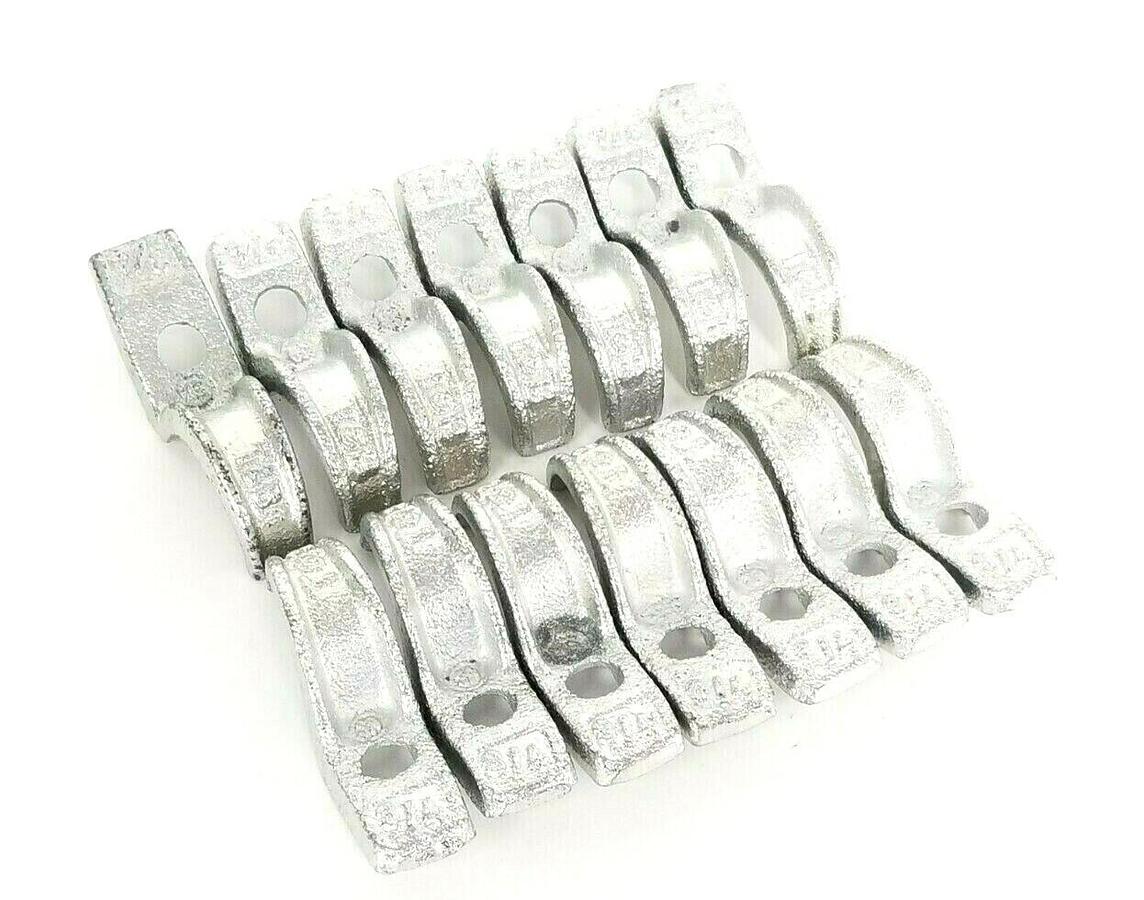 Used LOT OF 14 NEW THOMAS & BETTS 3/4'' EMT CONDUIT STRAPS 15937