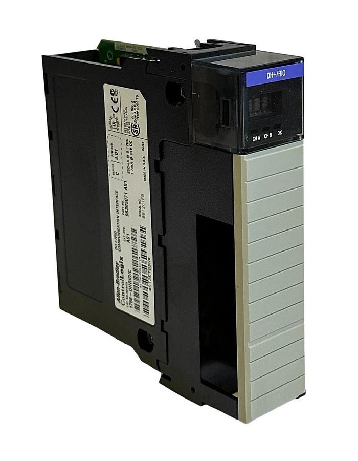 Used ALLEN BRADLEY 1756-DHRIO /C ControlLogix DH+/RIO COMMUNICATION MODULE 1756DHRIO