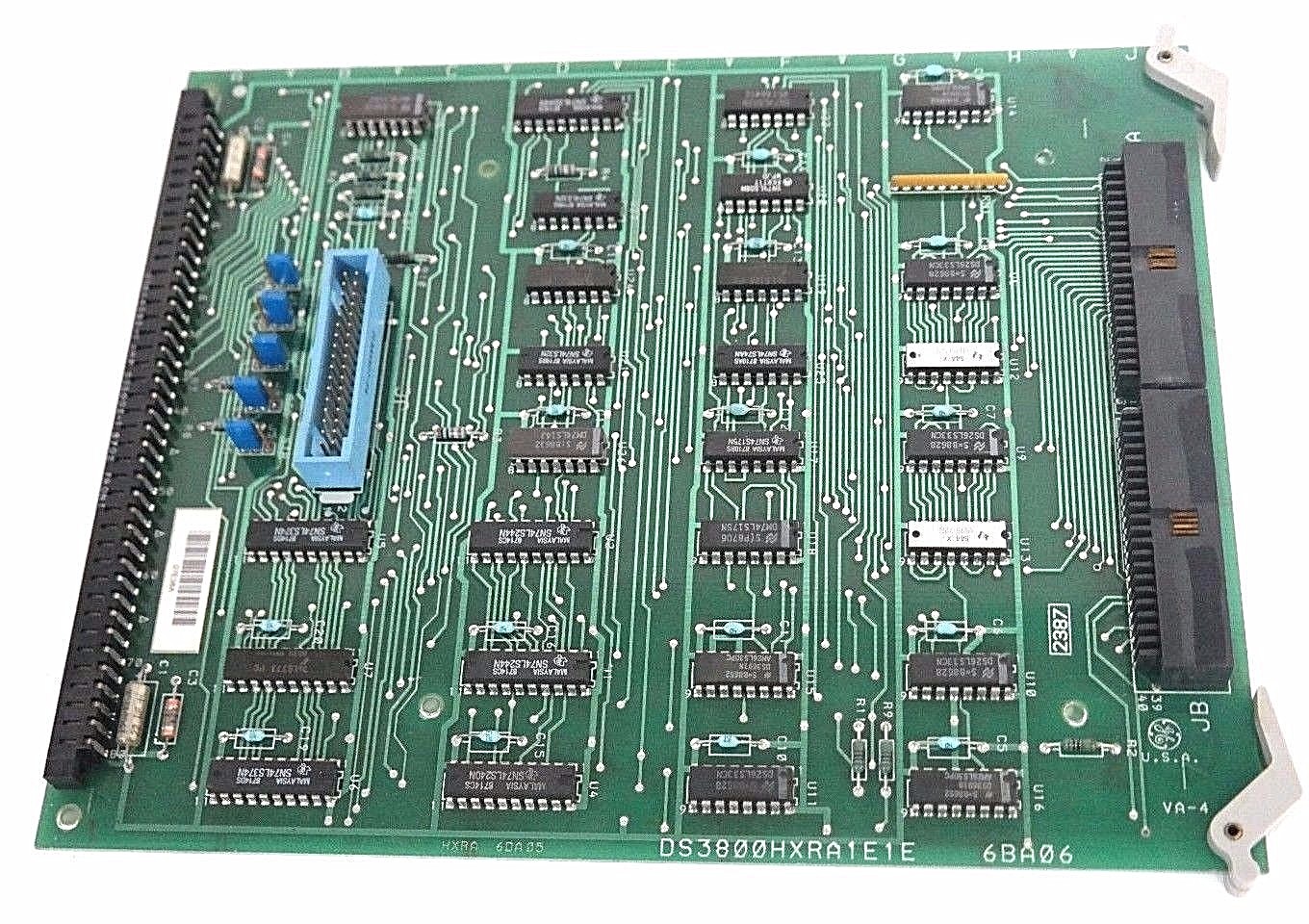 Used GENERAL ELECTRIC FANUC DS3800HXRA1E1E 6BA06 RECEIVER BOARD HXRA 6DA05