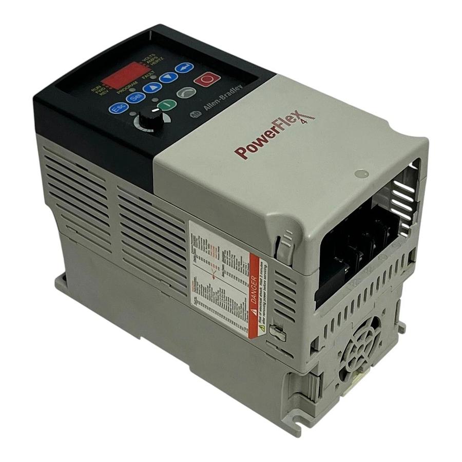 Used Allen-Bradley 22A-D6P0N104 PowerFlex 4 VFD 3HP 480V 3-Phase AC Motor Drive