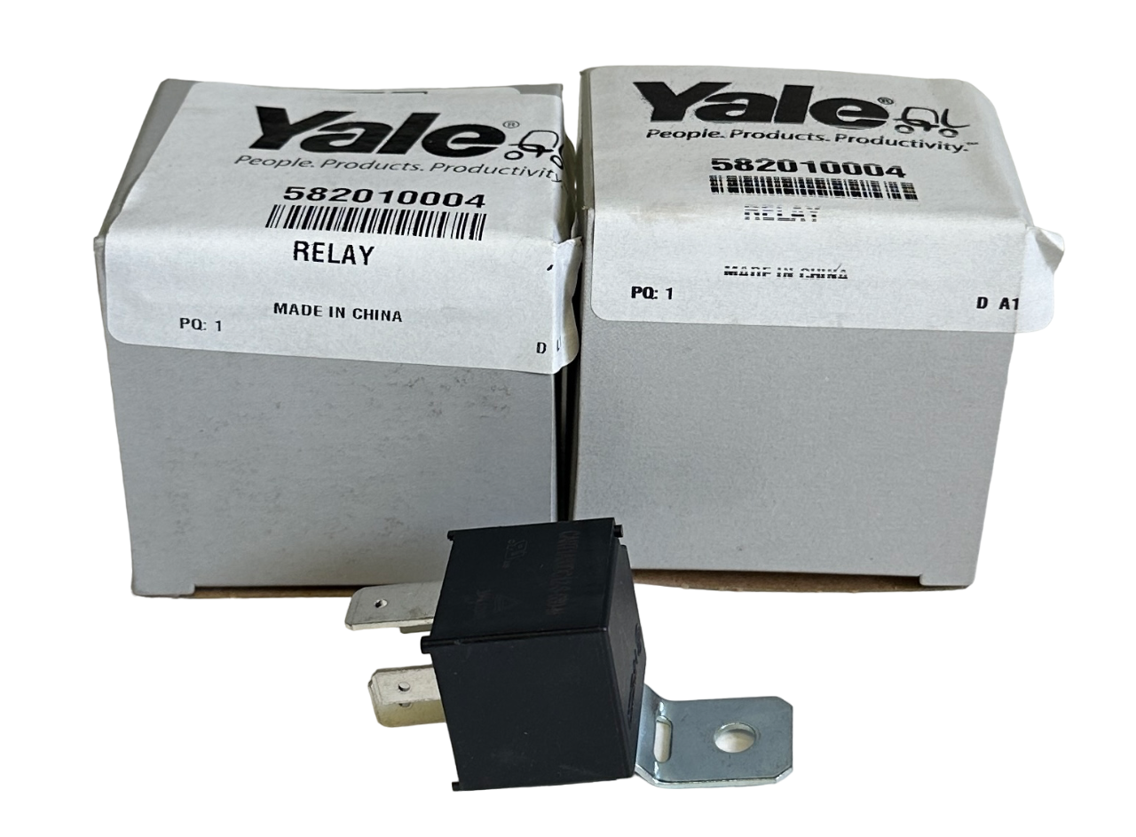Used 2 NEW YALE 582010004 / YT582010004 OEM RELAYS FOR FORKLIFT