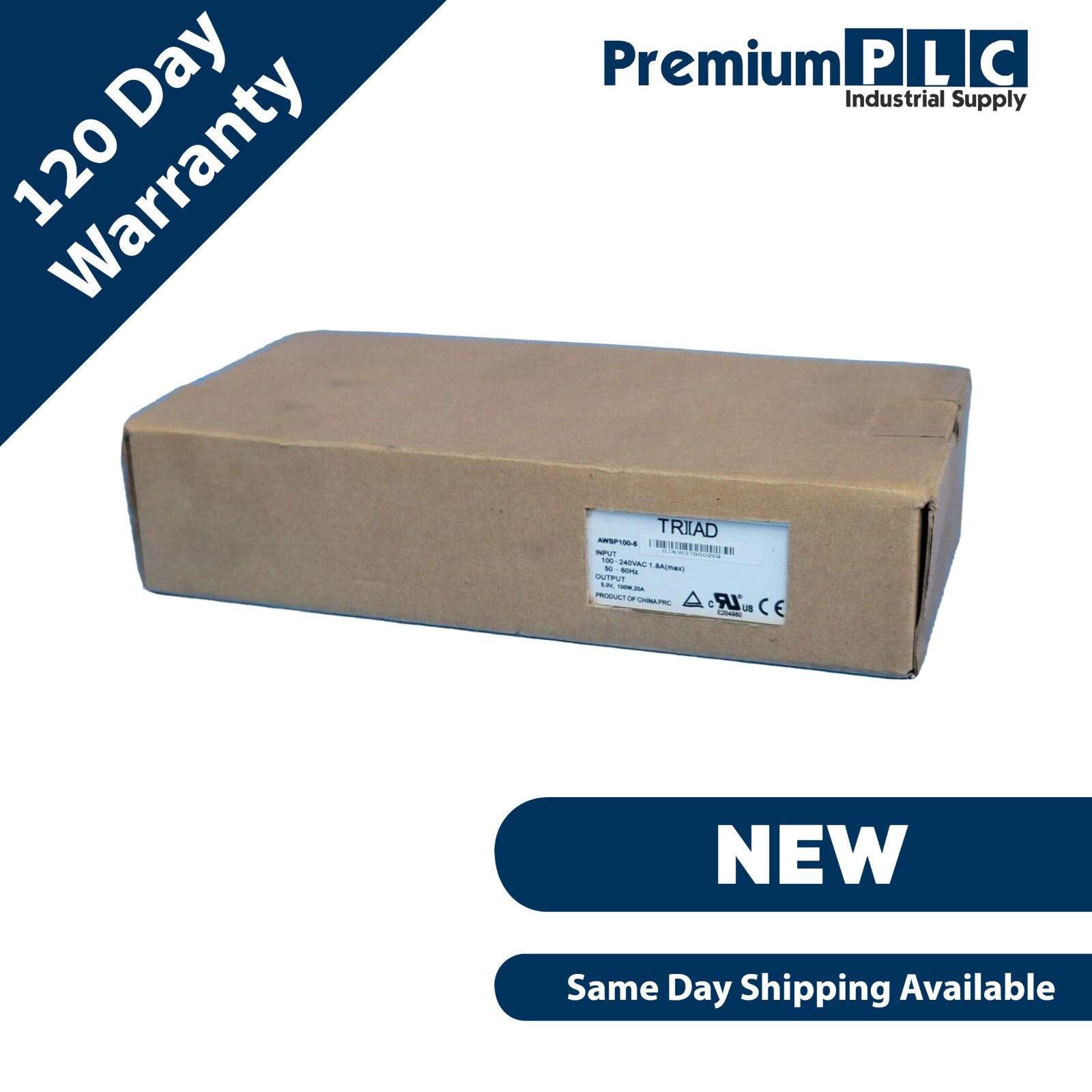 NIB TRIAD MAGNETICS AWSP100-5 AC-DC CONVERTER AWSP1005
