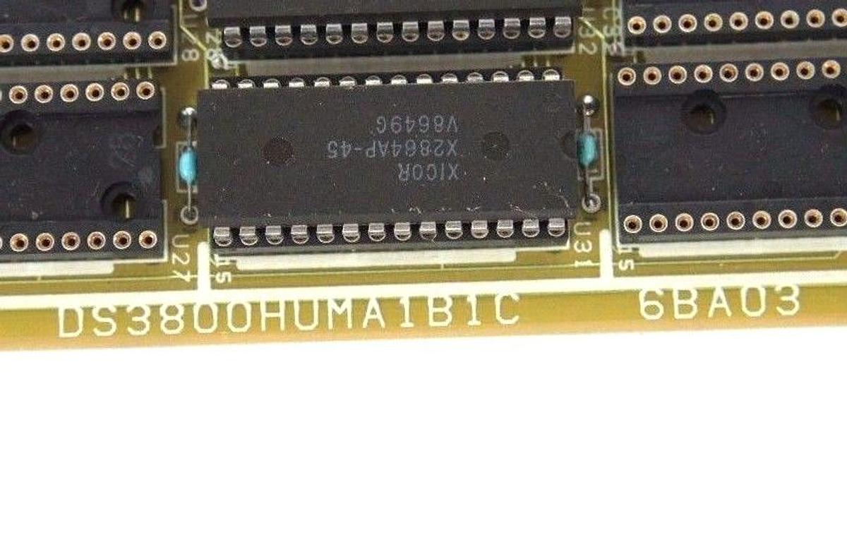 Used GENERAL ELECTRIC DS3800HUMA1B1C 6BA03 MEMORY BOARD DS3810MMAC1A1A