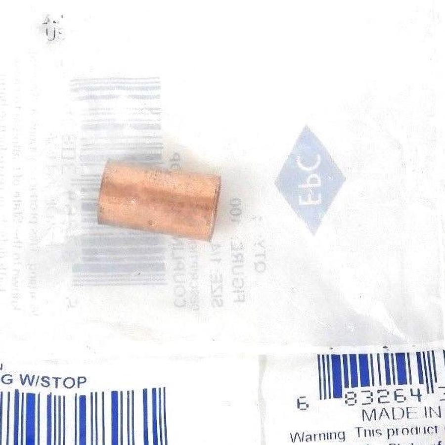 LOT OF 8 NEW EPC FIGURE: 100 SIZE: 1/4 COUPLING W/STOP