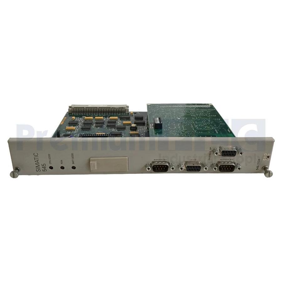 Used USED SIEMENS TI 545-1104 SIMATIC 545 / TI545 / TI505 4-PORT CPU MODULE 5451104