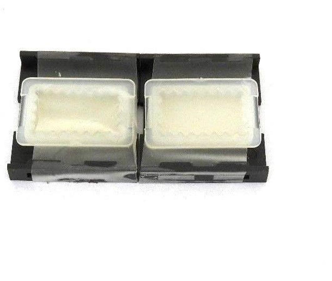 Used LOT OF 2 NEW ALLEN BRADLEY 800MS-WALW09 WHITE LEGEND PLATE OFF PLASTIC