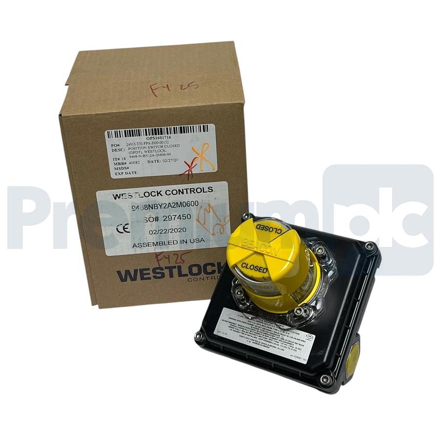 Westlock Controls 9468NBY2A2M0600 AccuTrak 9468 Rotary Position Monitor 2SPDT
