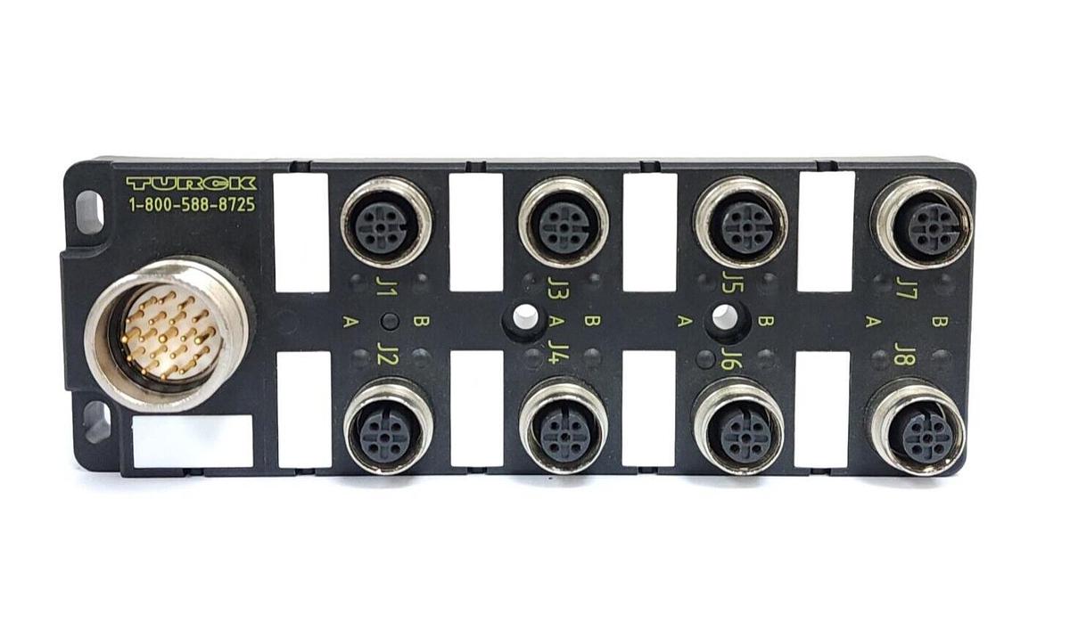 NEW TURCK 8MB12Z-5-CS19 EUROFAST CORDSET JUNCTION MULTIBOX