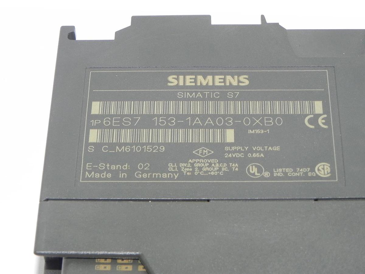 Used SIEMENS 6ES7-321-7BH00-0AB0 INPUT MODULE 6ES73217BH000AB0, 24VDC 0.65A