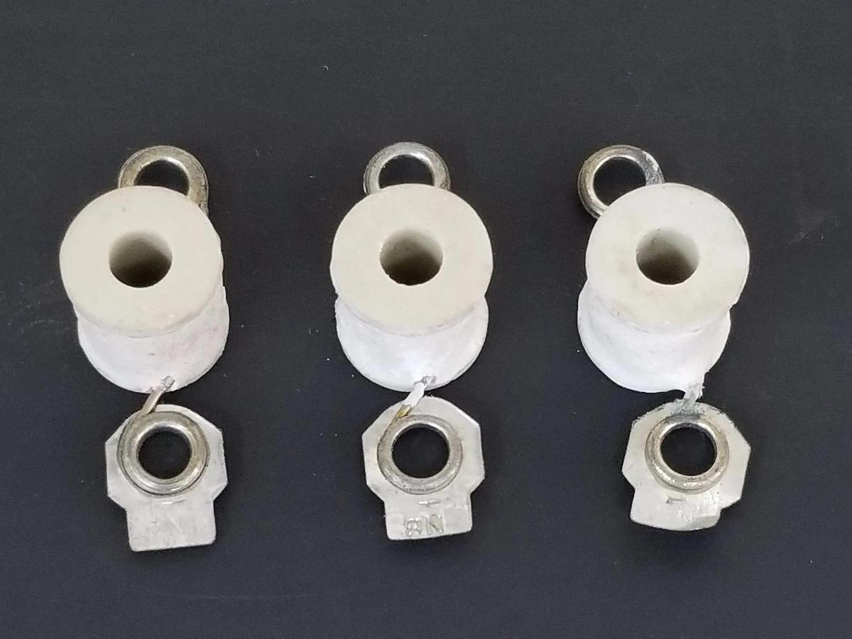 Used LOT OF 3 ALLEN BRADLEY HEATER ELEMENTS N8, N9