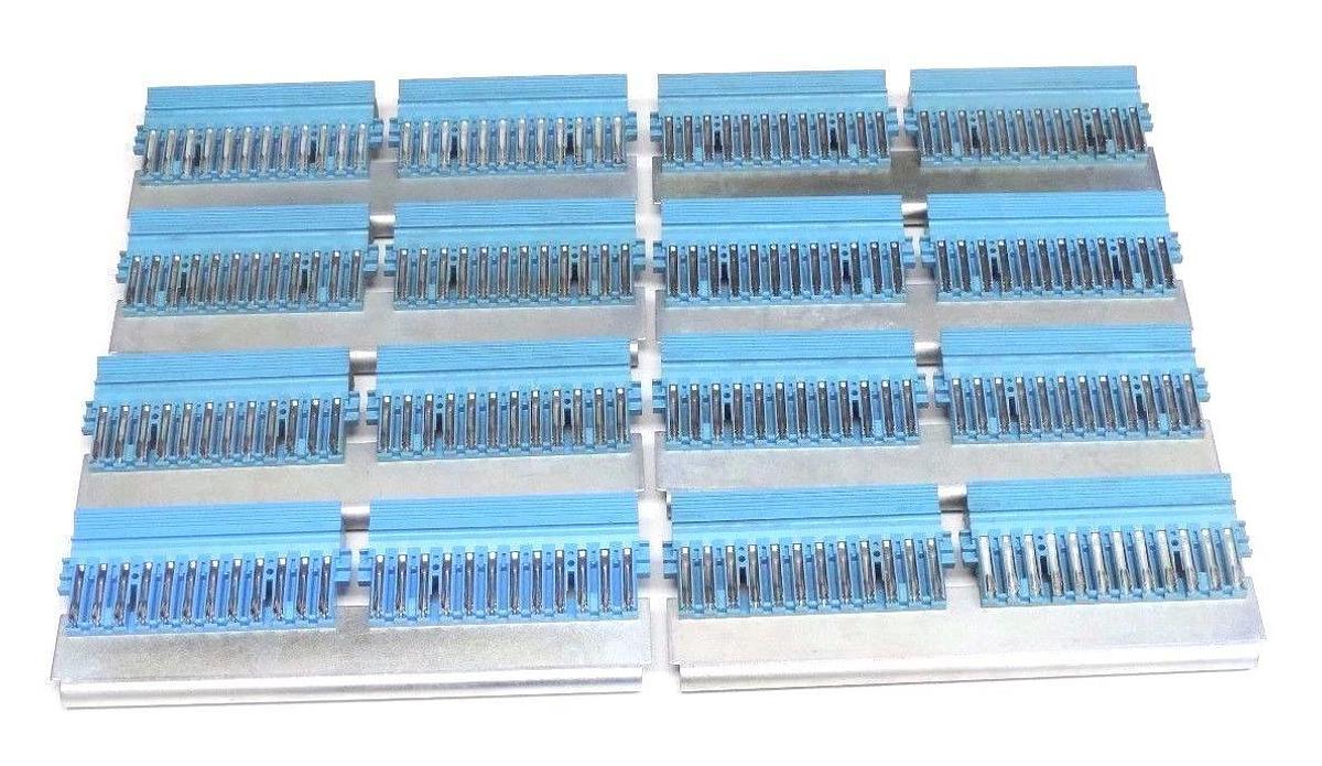 Used LOT OF 16 CONNECTRON 768A899H01 TERMINAL STRIPS WITH SWING ARMS