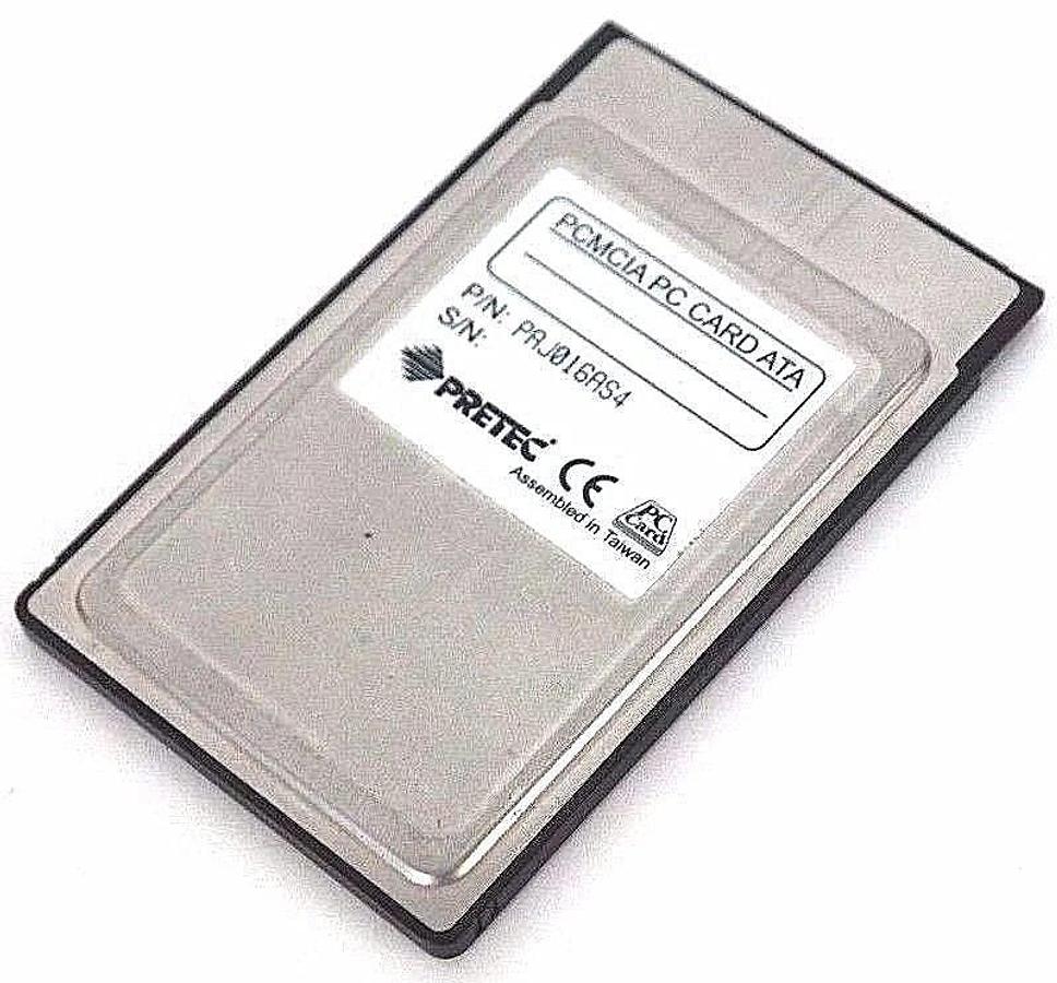 Used GROUPE SCHNEIDER XBTMEM16 PC CARD 16 MBYTES PRETEC PAJ016AS4, PCMCIA PC CARD ADA