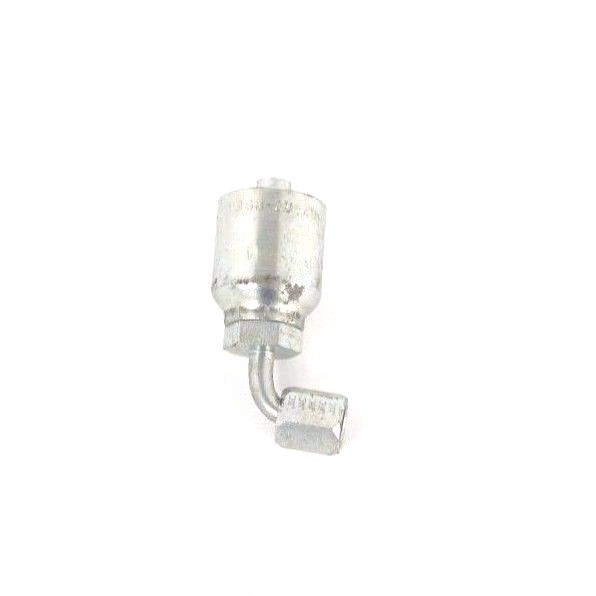 Used LOT OF 7 NEW PARKER 13943-4-6 PARKRIMP PERMANENT ELBOWS FEMALE JIC X 1/4"