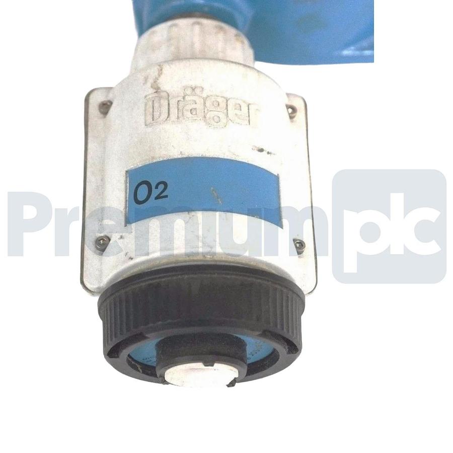 Used Drager 4543070 Polytron 2 XP Tox Toxic Gas Detector w/ 6809630 O2 Sensor USPI