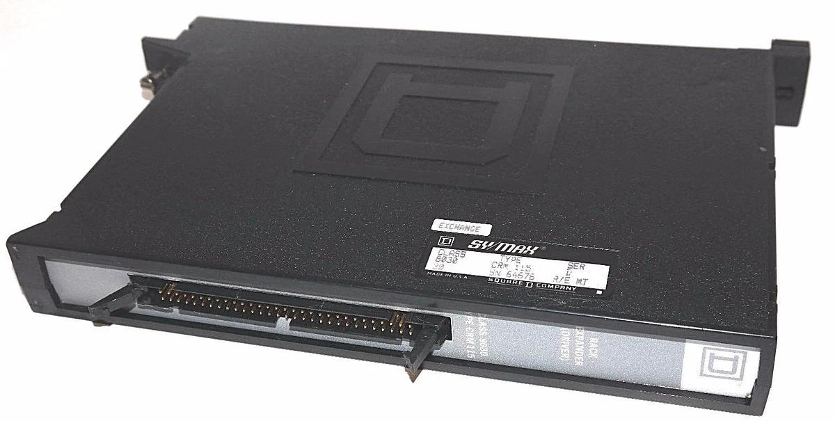 Used SQUARE D SYMAX 8030-CRM-115 MODULE BUS EXPANDER/DRIVER INTERFACE 8030CRM115