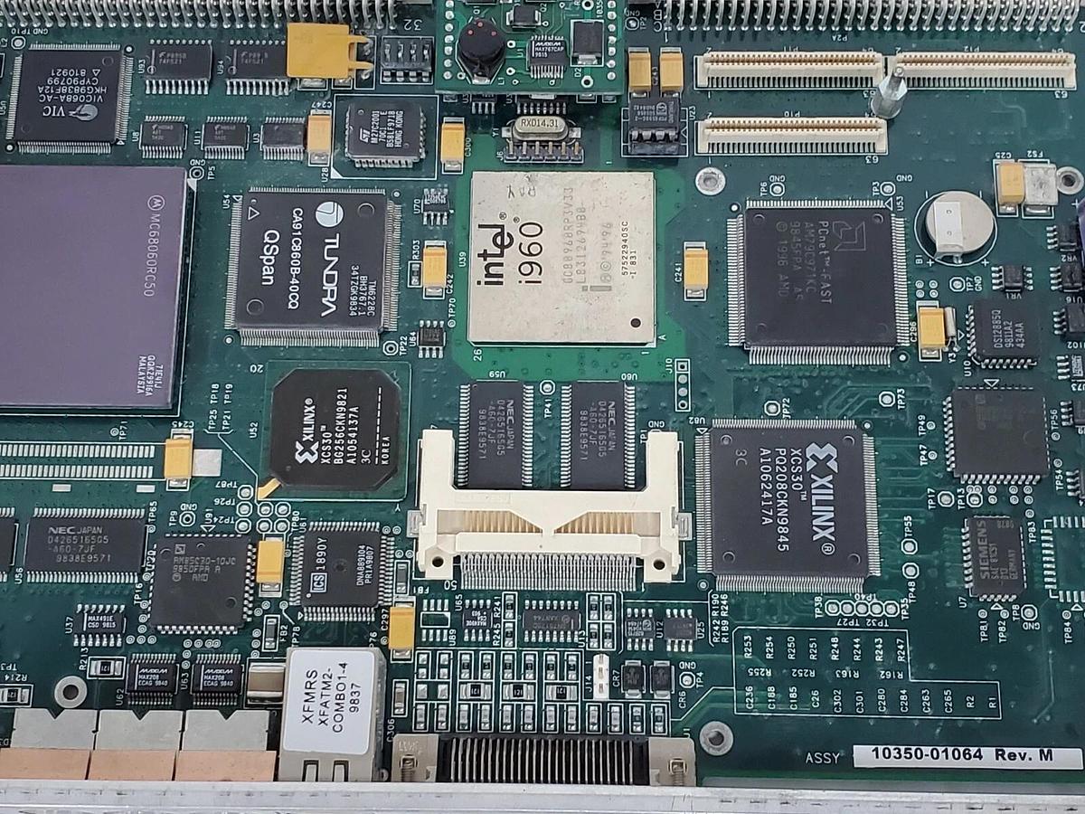Used ADEPT TECHNOLOGY 10350-01064R REV. M AWCII DATA AQUISITION BOARD 10350-01064