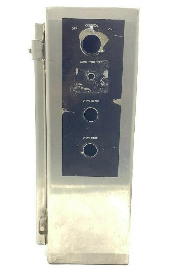 Used GIRTON 18" X 12" X 8" CONTROL PANEL ENCLOSURE FOR GV150S VIAL EXTERIOR WASHER