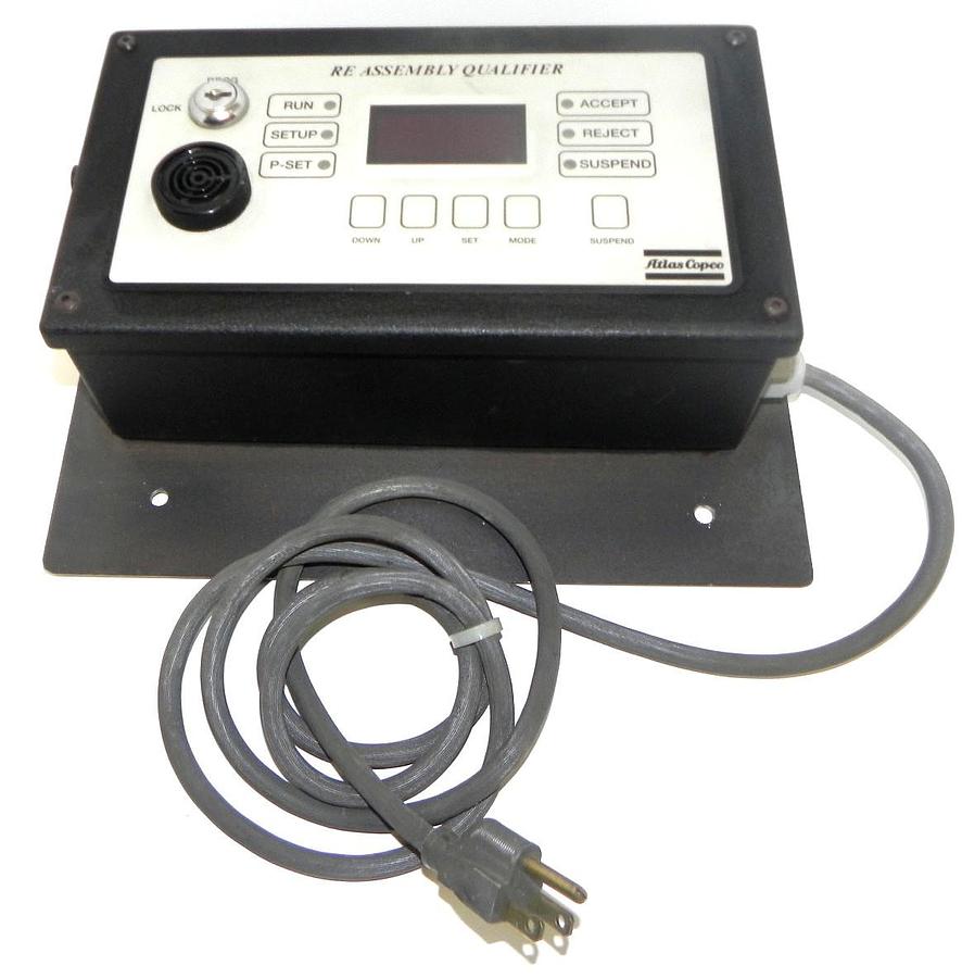 Used ATLAS COPCO RE ASSEMBLY QUALIFIER 9810-7050-04 REV. P-147