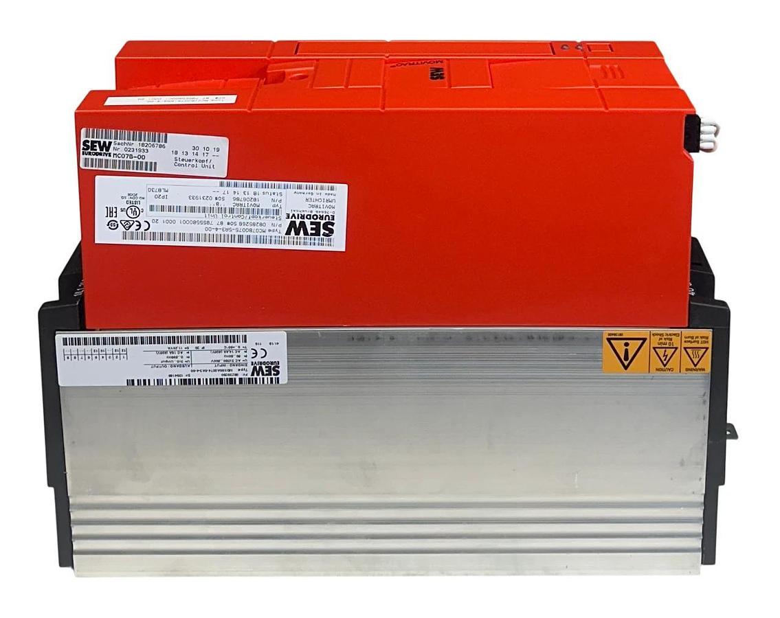 SEW MDX60A0074-5A3-4-00 / MC07B0075-5A3-4-00 MOVITRAC B INVERTER 18206786 NSNP