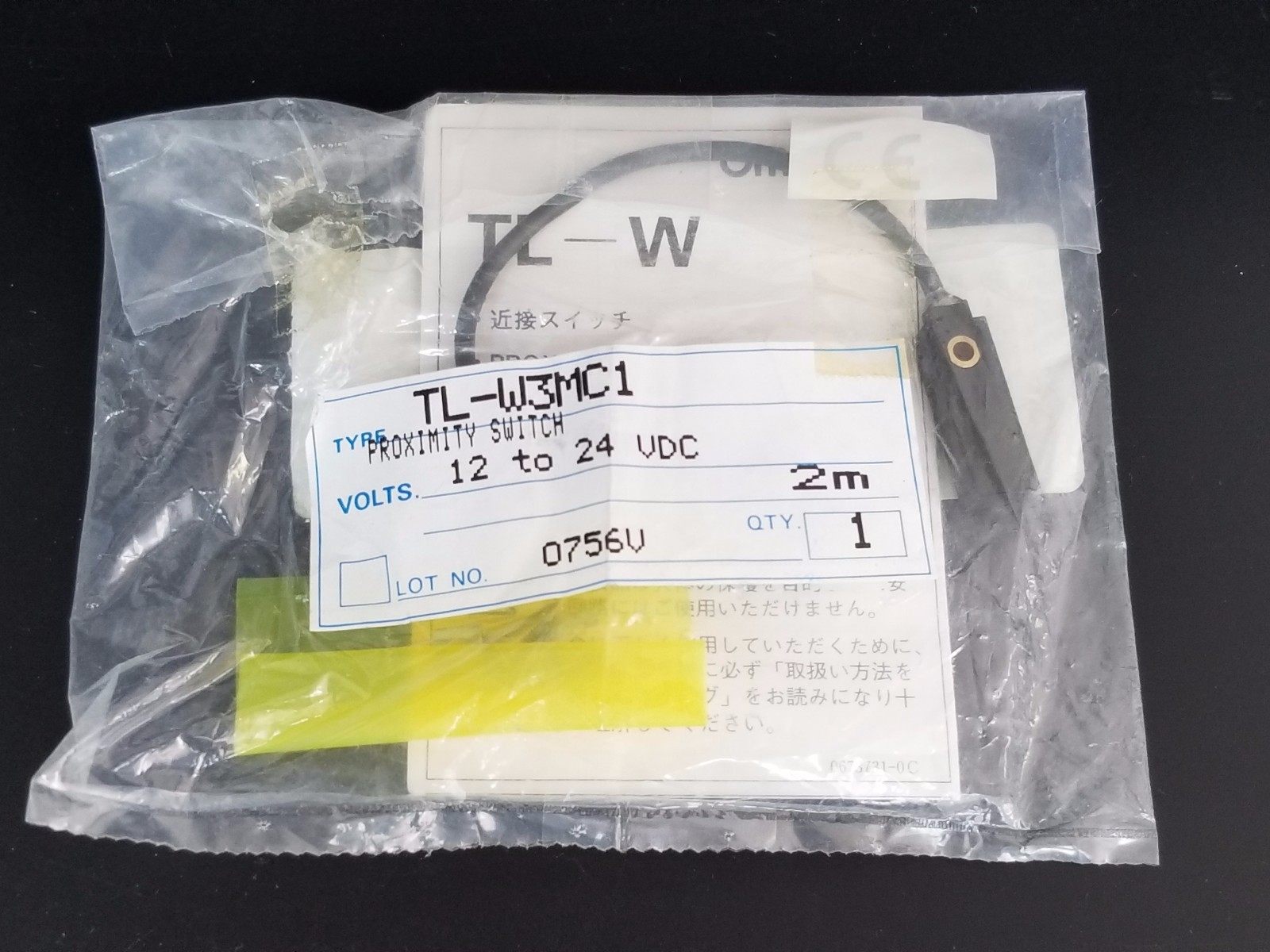 Used NEW OMRON TL-W3MC1 PROXIMITY SWITCH 12-24VDC, TLW3MC1