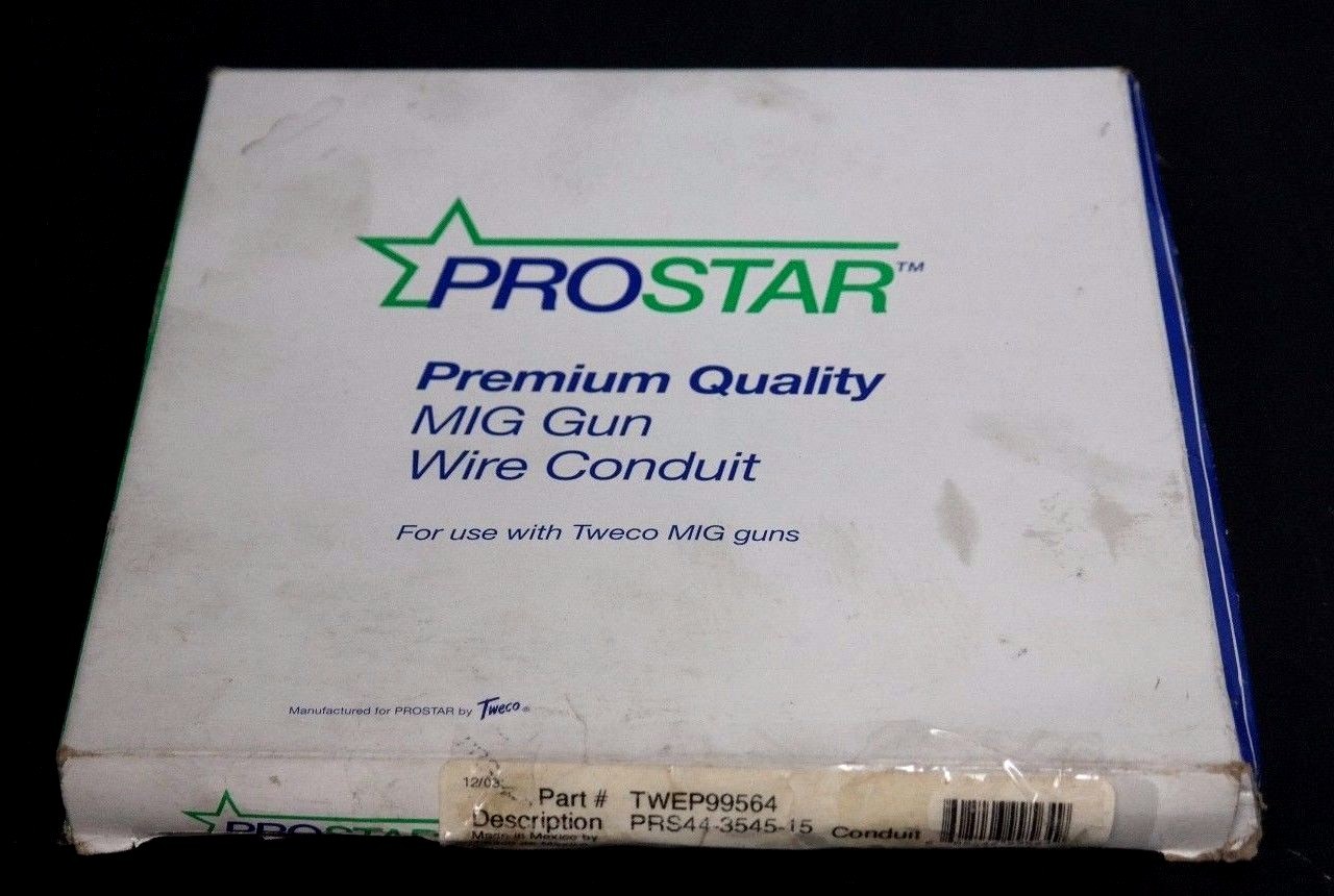 Used NEW PROSTAR TWEP99564 PREMIUM QUALITY MIG GUN WIRE CONDUIT PRS44-3545-15