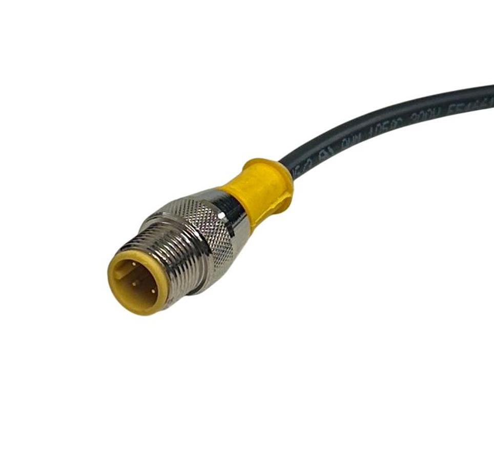 Used TURCK PKG 3Z-3-RS 4T/S90 / U0069-08 DOUBLE-ENDED CORDSET 3M/9FT M8 NSNP