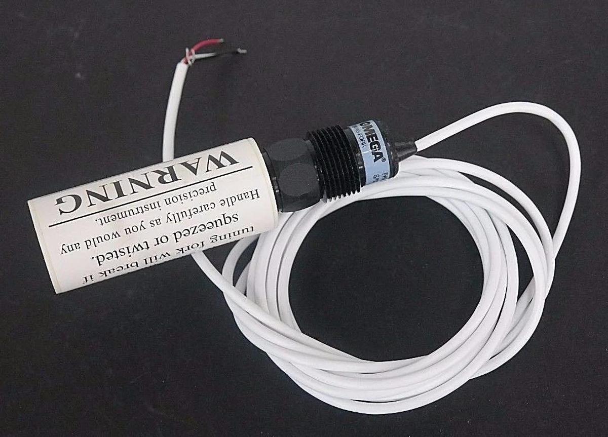 Used NIB OMEGA LTU-101 LEVEL SENSOR TUNING FORK 12-36VDC 8FT CABLE, LTU101
