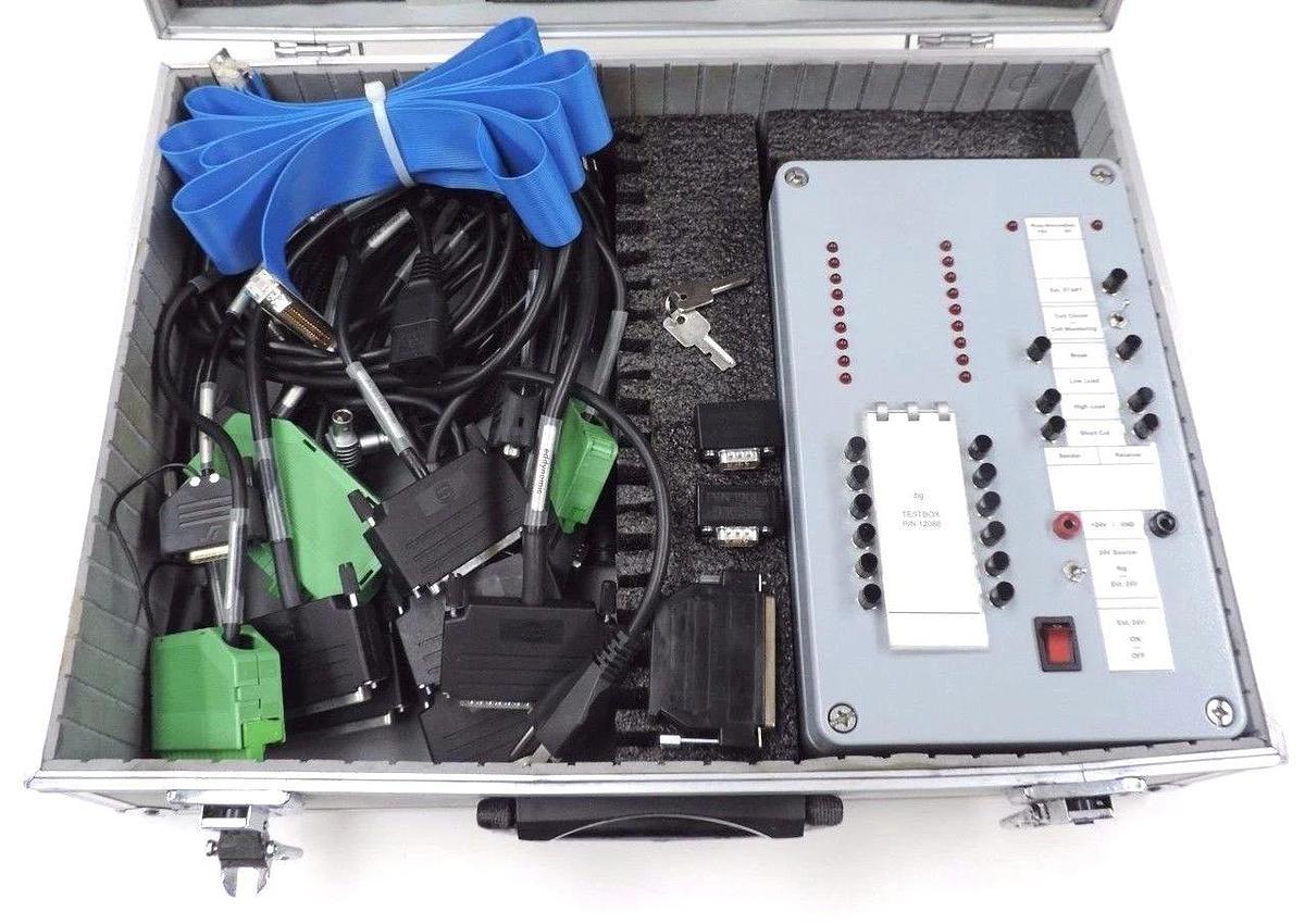 Used IBG EDDYLINER 11086 PRUFCOMPUTER GMBH 12086 TESTBOX 90-260V 47-440HZ