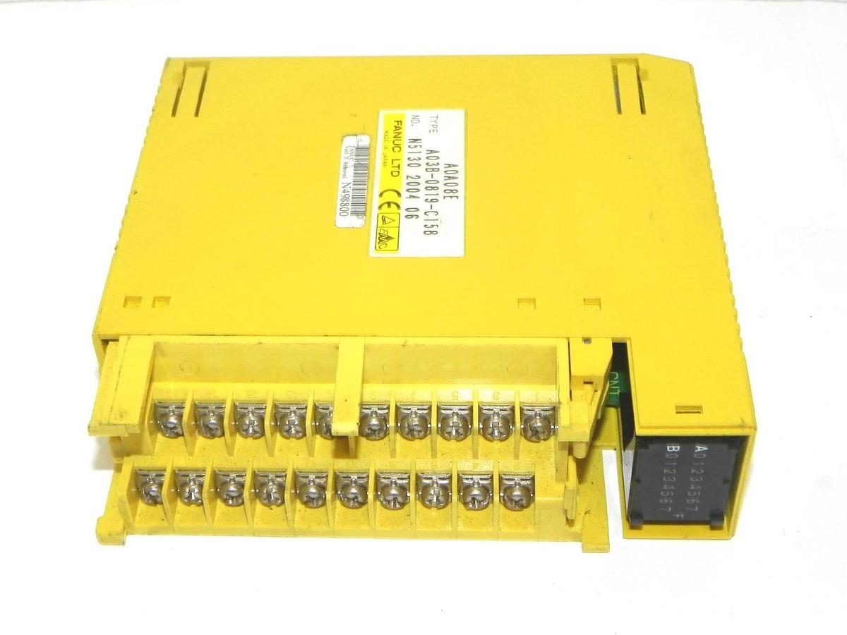 Used FANUC A03B-0819-C158 RELAY MODULE NO. N5130 2004 06