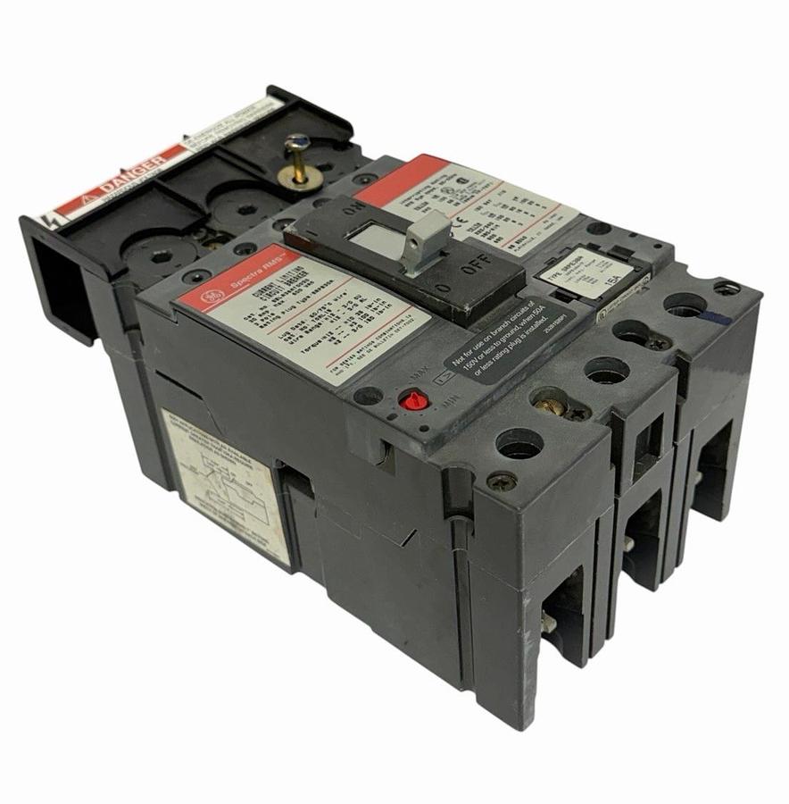 Used GE SELA36AT0030 SPECTRA RMS CURRENT LIMITING CIRCUIT BREAKER 30AMPS 3-POLE