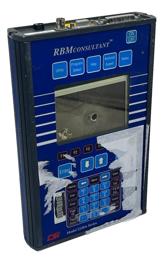 Used CSI 2120A RBM Consultant Machinery Analyzer B2120A2 | FOR PARTS | Drilled Unit