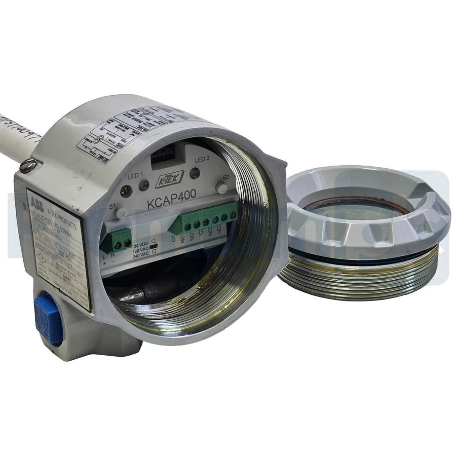 ABB K-TEK KCAP400.2.A1W.0750.S6.X.2.N2.X.X.X.X Capacitance Level Switch 3/4"NPT