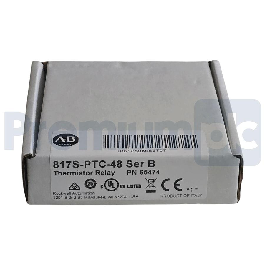 Used Surplus Allen Bradley 817S-PTC-48 /B MachineAlert Thermistor Relay 24/48V AC/DC