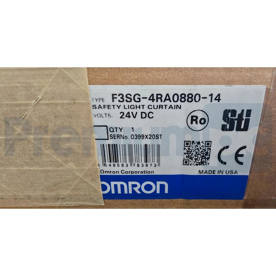 OMRON STI F3SG-4RA0880-14 F3SG-RA SAFETY LIGHT CURTAIN SET 14x880mm NSMP