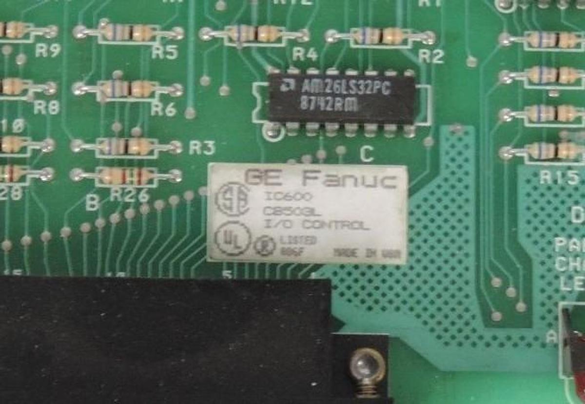 Used GE FANUC IC600CB503L I/O CONTROL BOARD
