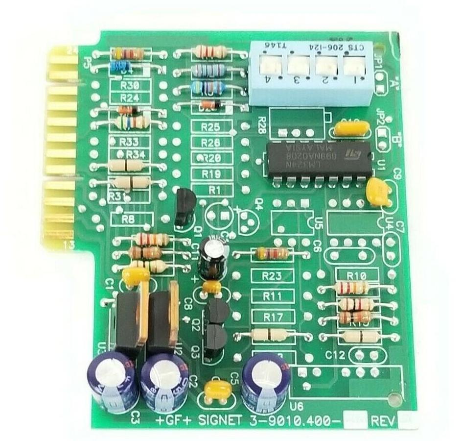 Used GF SIGNET 3-9010.400-1 FREQUENCY INPUT BOARD 3-9010.400 3-9010.405 REV. G