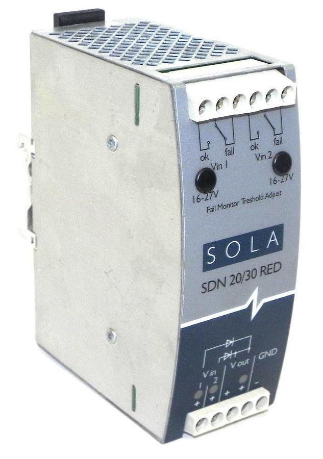 Used SOLA SDN20/30RED POWER SUPPLY SDN2030RED