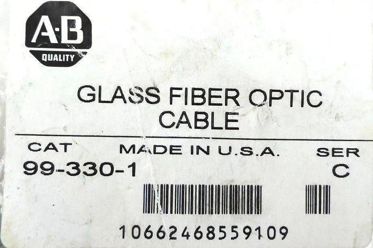 Used NEW ALLEN BRADLEY 99-330-1 SER. C FIBER OPTIC CABLE 993301