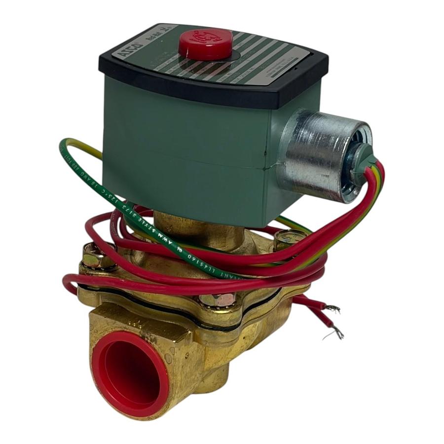 Used Waukesha Genuine Parts 209255T ASCO 8210G35 2-Way Solenoid Valve 3/4" 120V