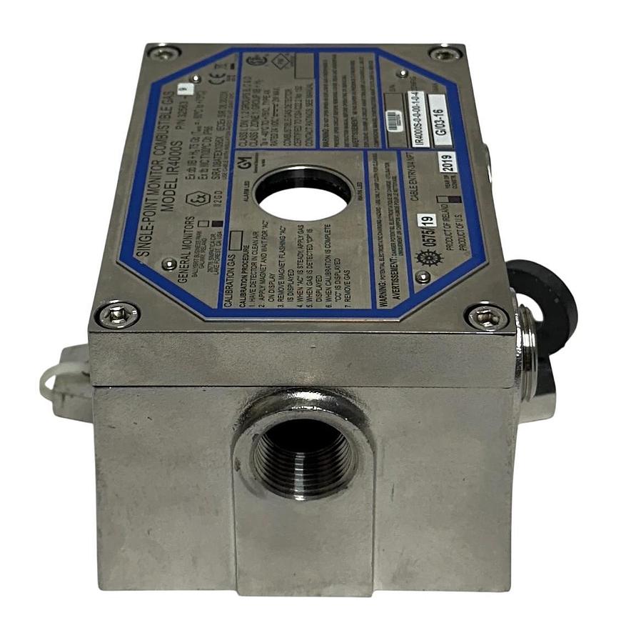 GENERAL MONITORS IR4000S GAS MONITOR IR4000S-0-0-00-1-0-4 / 32563-9 24VDC NSNP