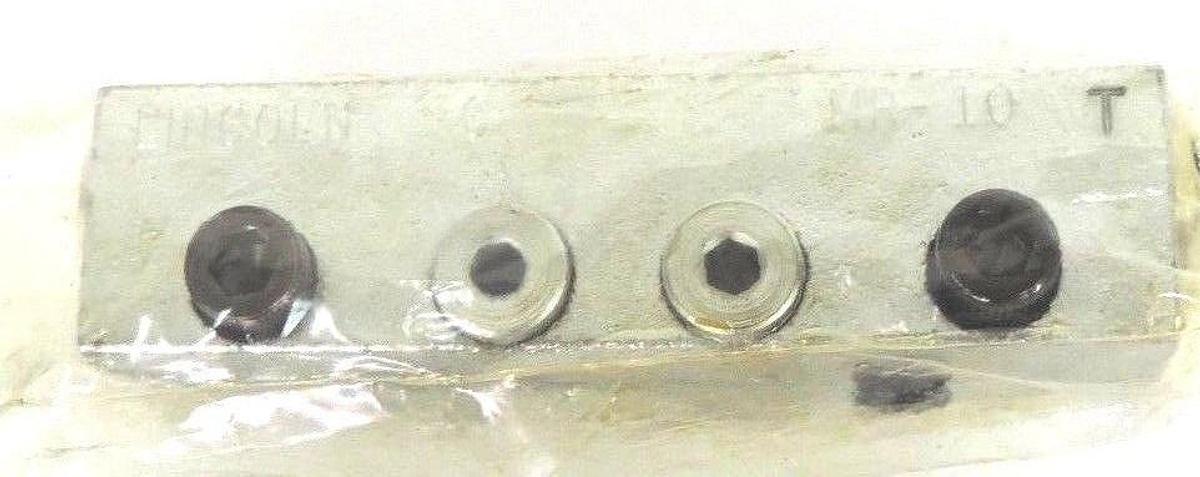 Used LOT OF 4 NEW LINCOLN MR-10T LUBRICATING FEEDER BLOCK/DIVIDER MR10T